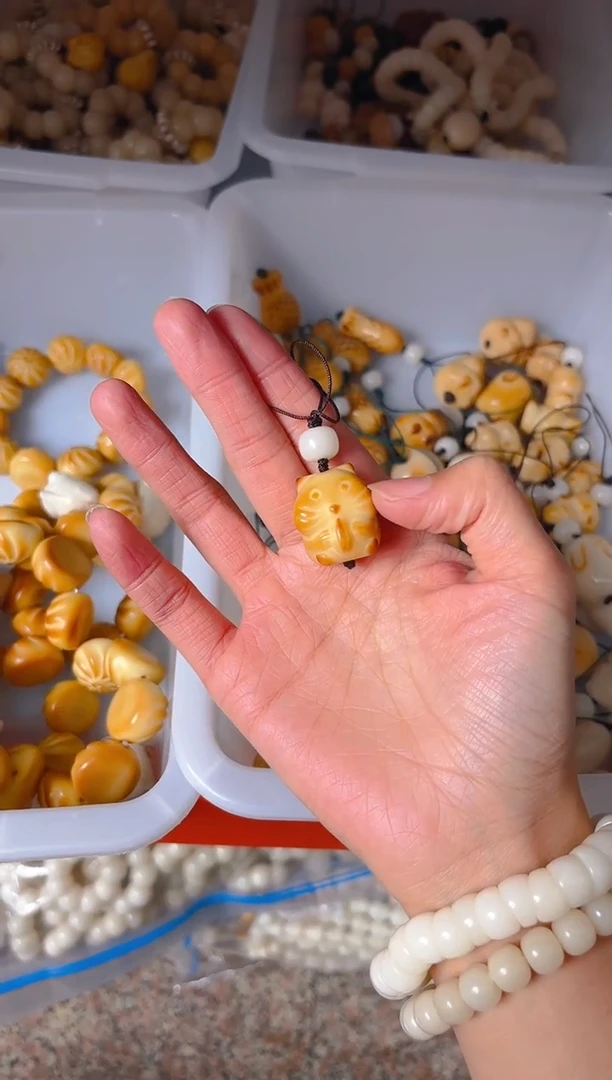 吊坠菩提根/象牙果小仓鼠挂件