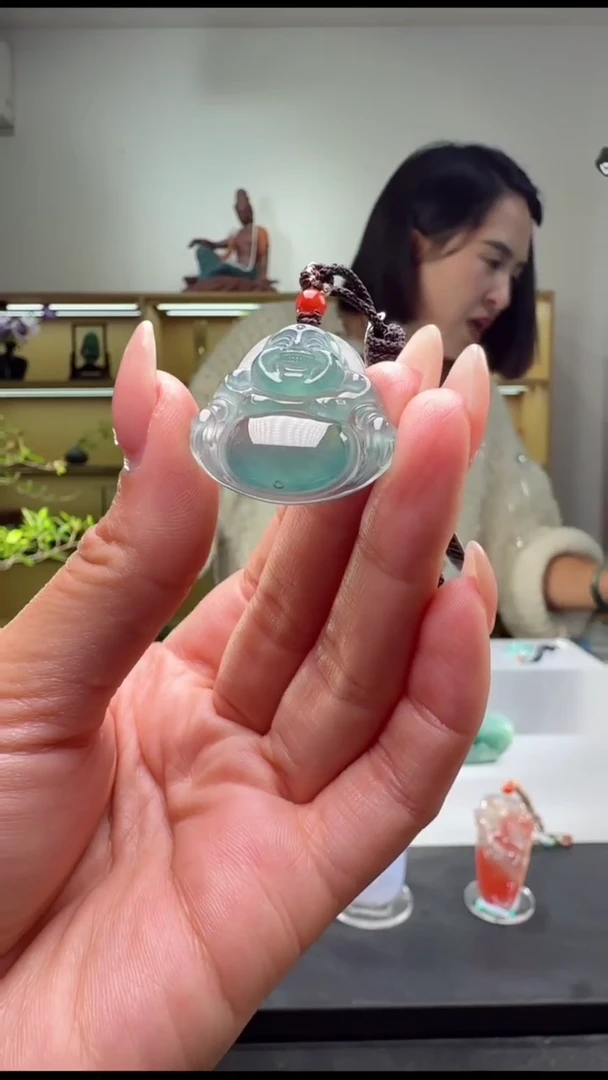 吊坠(不含链)未镶嵌翡翠佛公（多样性发其一）