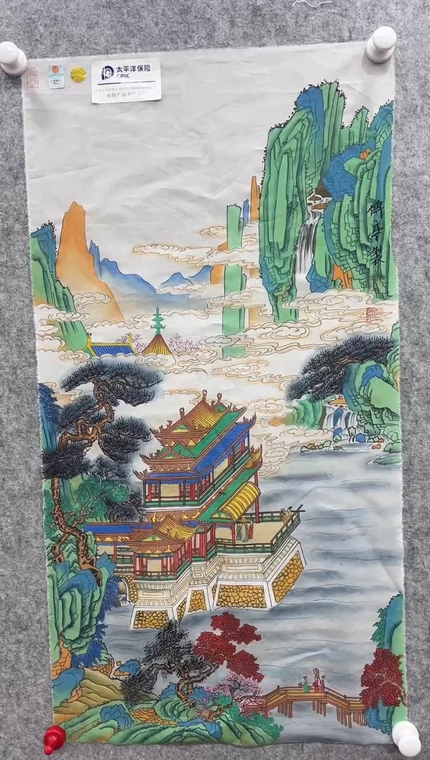 国画张传亭老师的作品3
