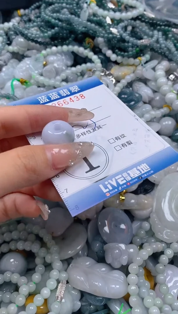 翡翠未镶嵌颈饰闪购0266438