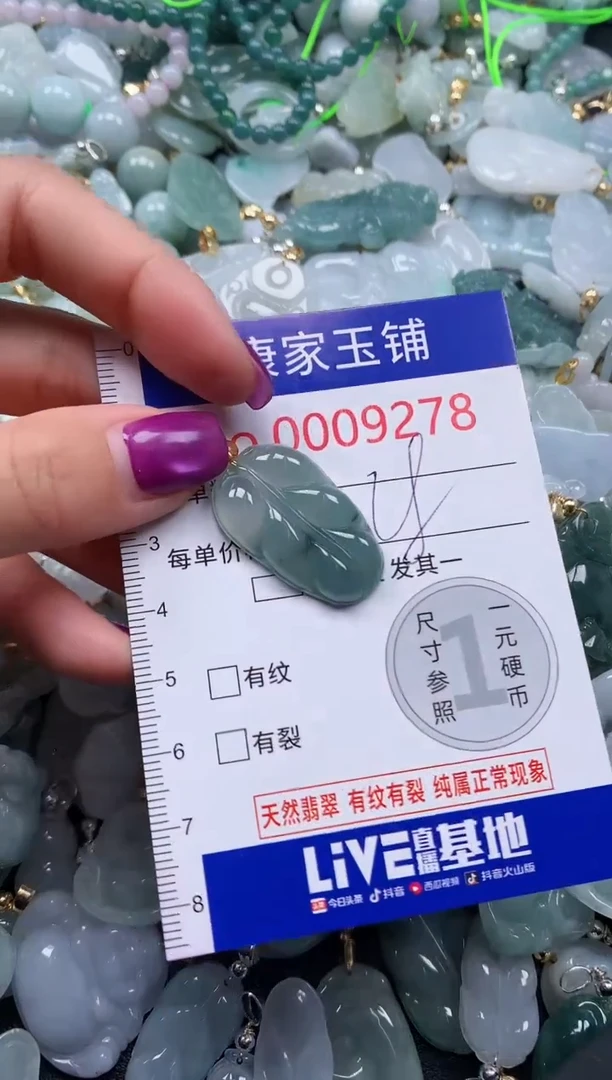 颈饰未镶嵌翡翠9278