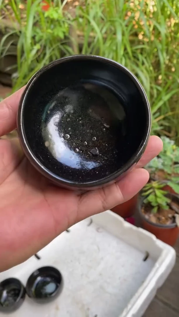 浪鬼柴烧肚**圆龙窑系列 杯 微瑕