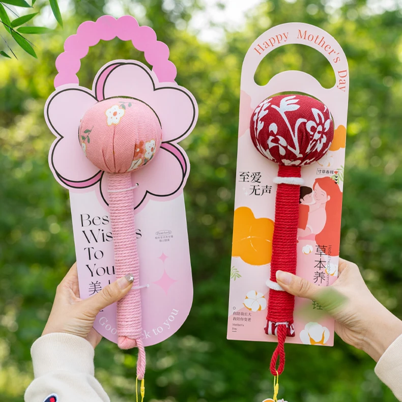 艾草锤养生锤七夕教师节礼物送老师捶背肩按摩礼品礼盒拍八虚神器