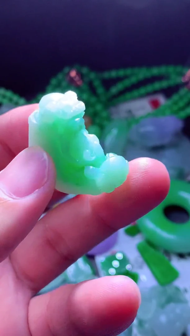 未镶嵌定制翡翠莹*#翡翠毛货定制566942