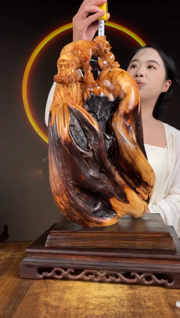 柏木（崖柏）手工摆件,先抢先得! 编号:254