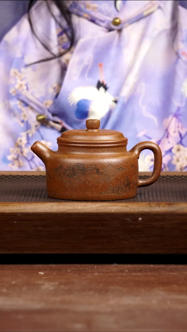 茶壶紫砂龙骨金砂德钟250CC