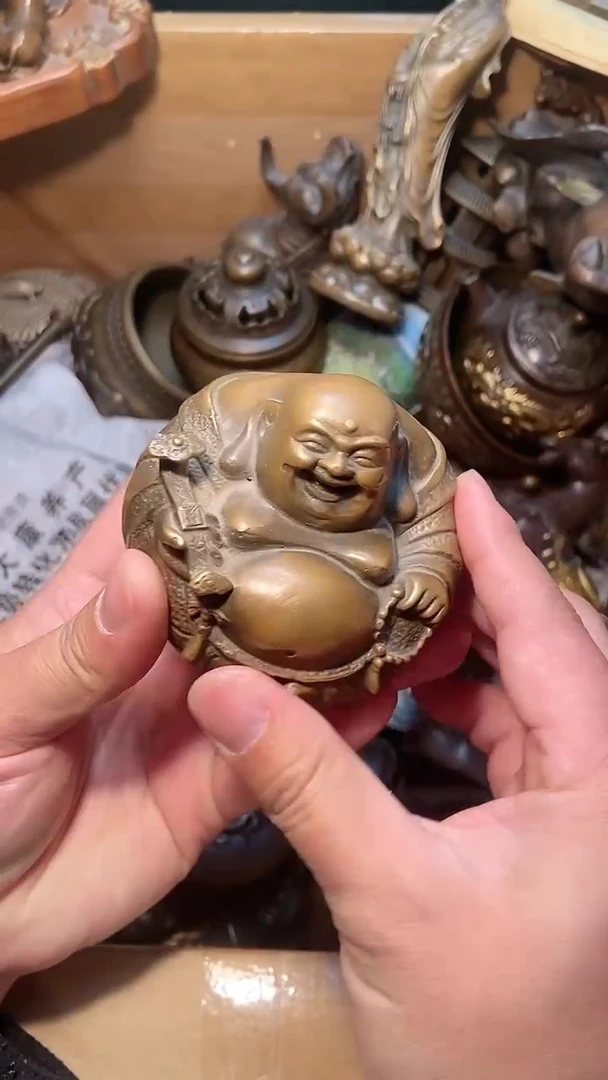 【闪购商品】18铜器客户铜炉铜器摆件