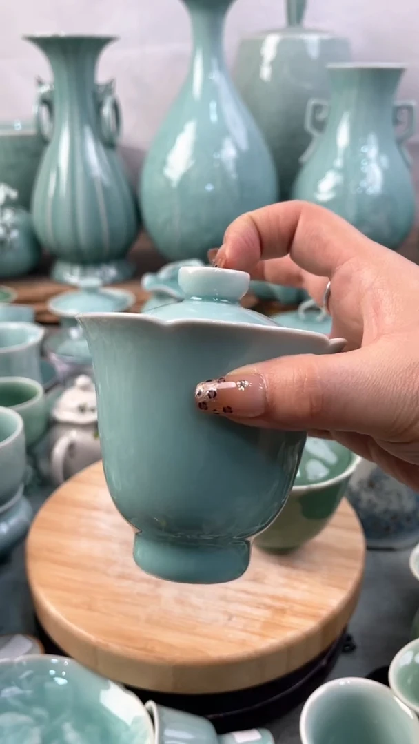 【闪购商品】特价福利 微瑕 慧仙青瓷