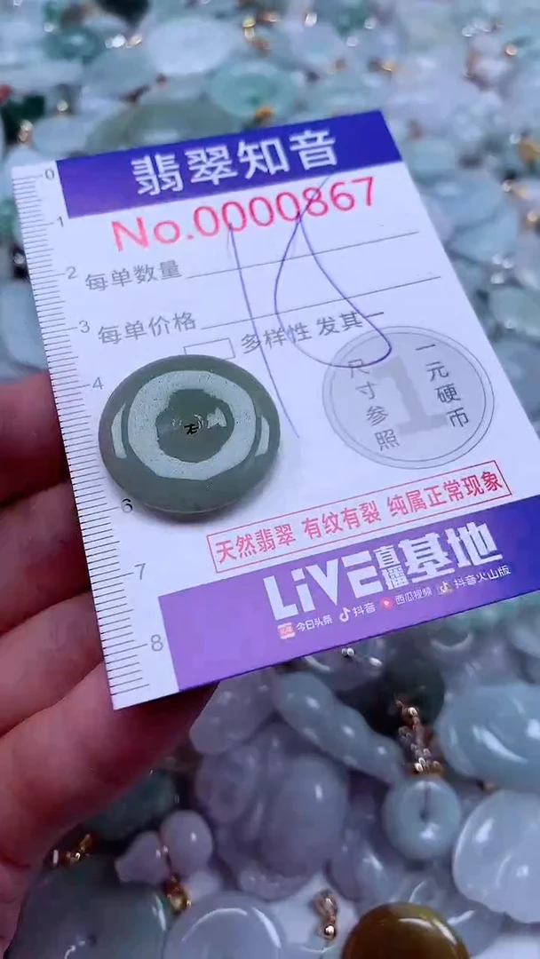 吊坠(不含链)未镶嵌翡翠867