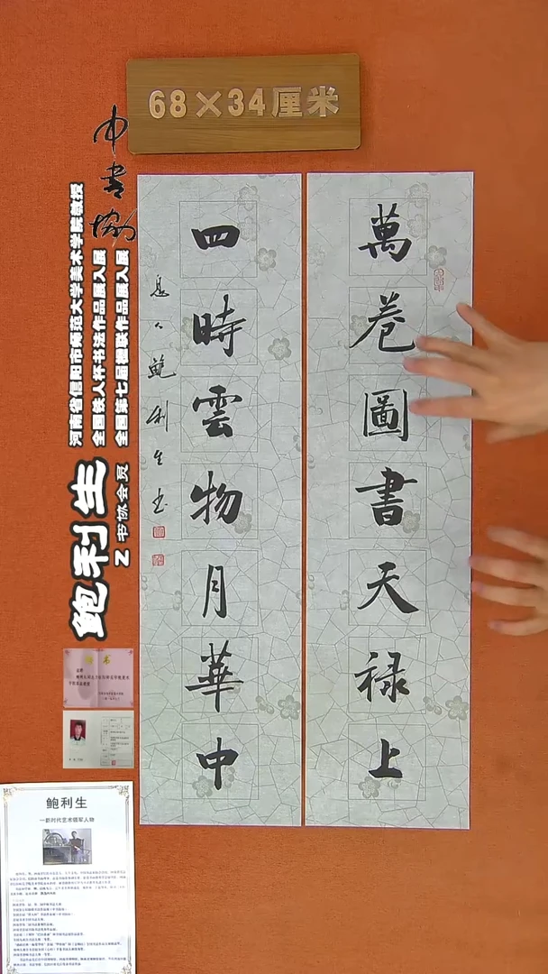 【闪购商品】书法240鲍利生书法作品