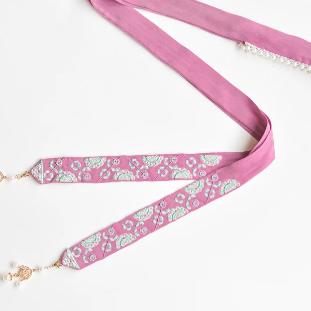 舒栗【宠粉刺绣发带】汉服搭配中国风仙气发带绣花