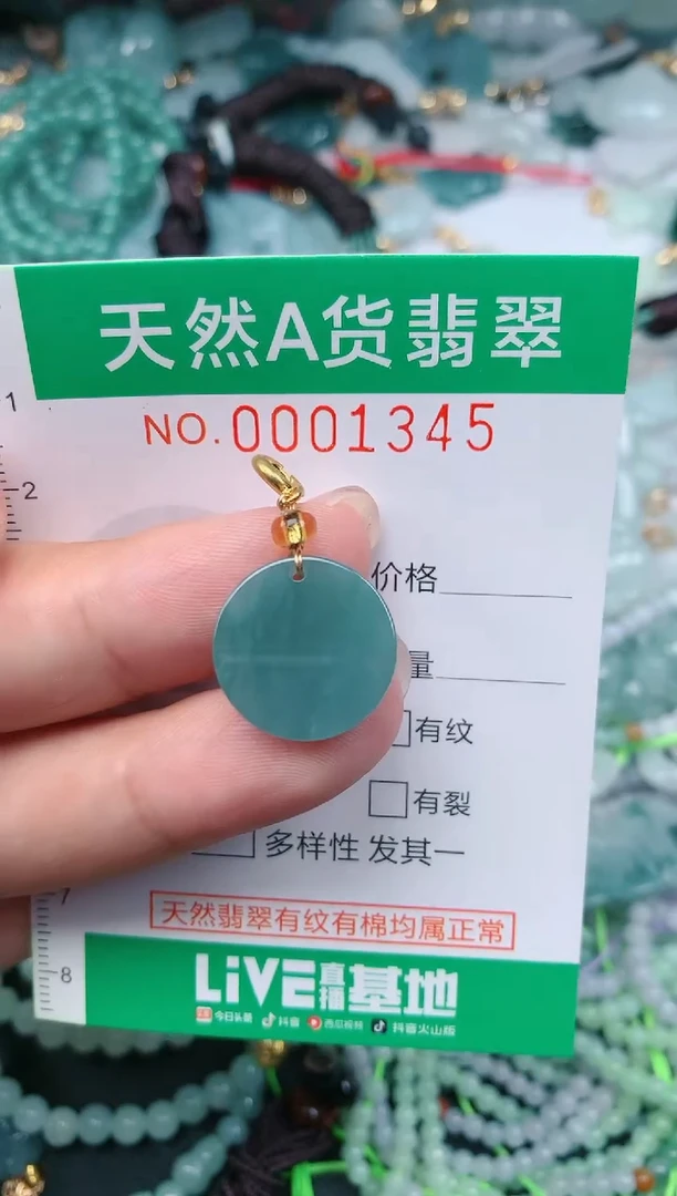 颈饰未镶嵌翡翠.0001345