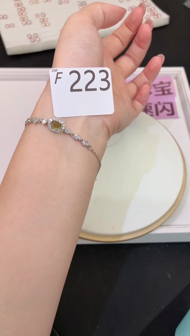 银S925镶嵌珠宝奇石橄榄石多样性发一F223
