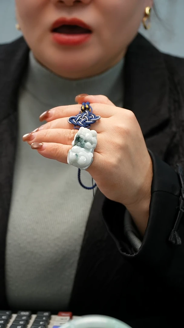 颈饰未镶嵌翡翠貔貅