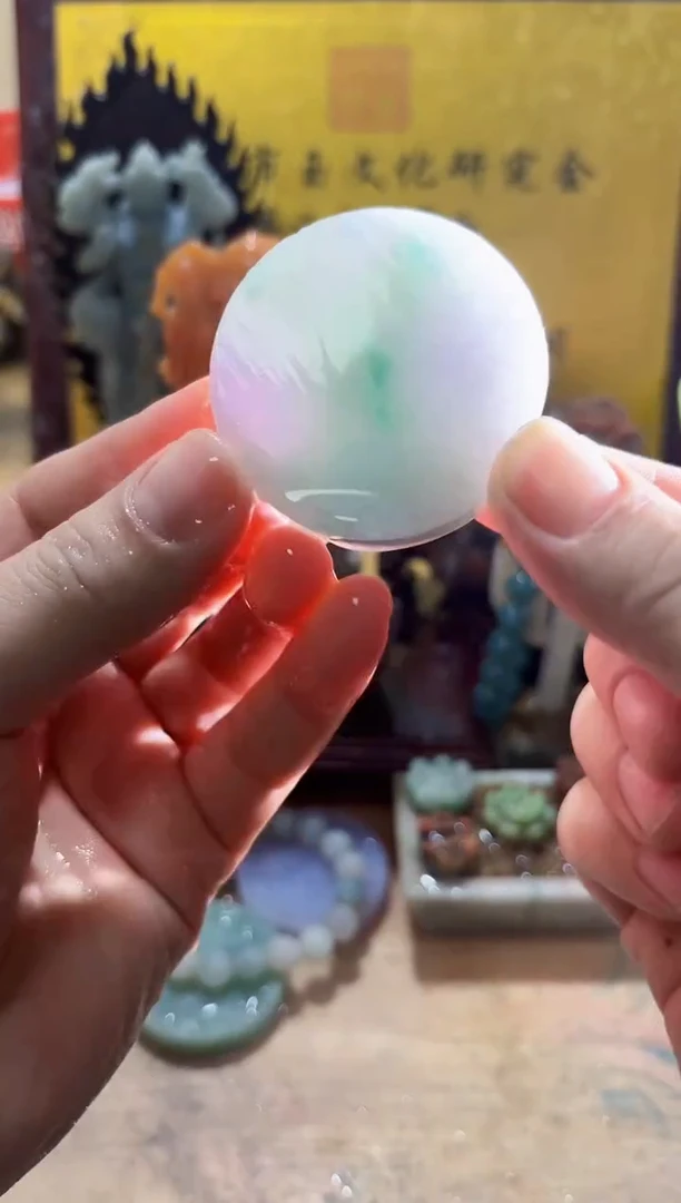 未镶嵌挂件翡翠A货常星8183