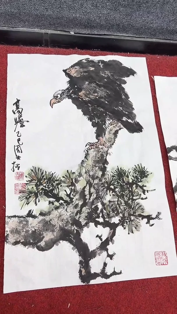国画周大拙/国画/花鸟