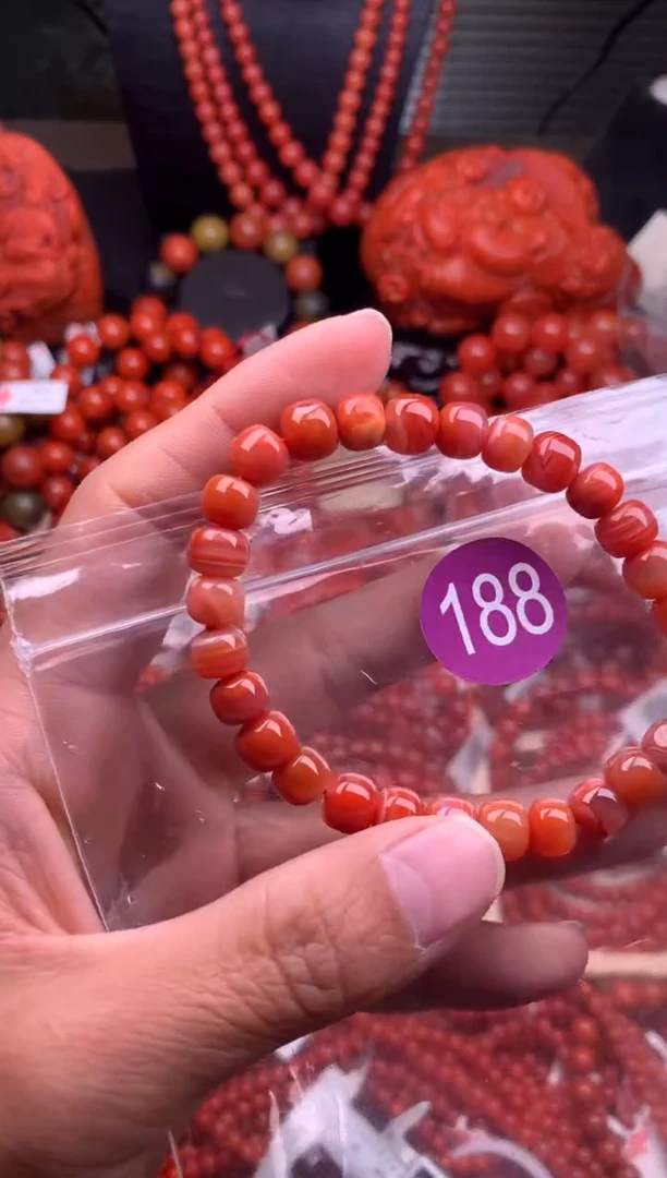 【闪购商品】南红玛瑙珠宝奇石未镶嵌188-7