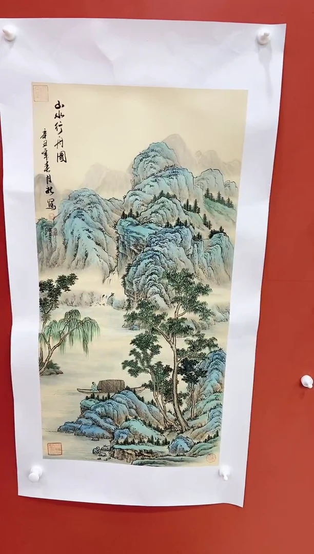 国画王月新国画作品
