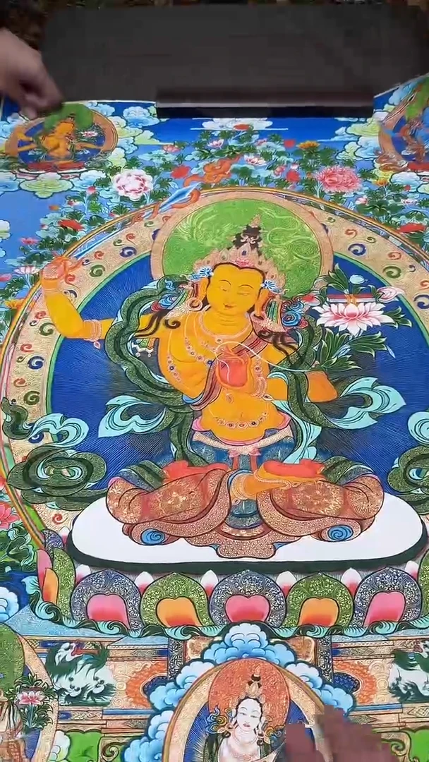 卷轴画【主播精品】高端卷轴画——唐卡AA52