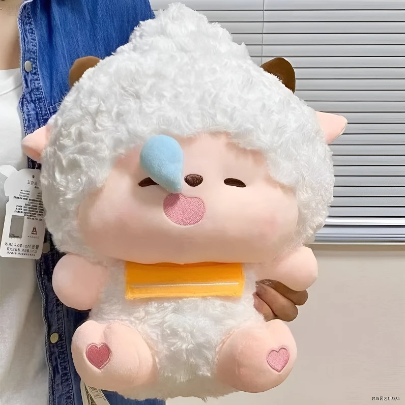 喜洋洋懒羊羊可爱公仔摆件毛绒玩具玩偶抱抱系列软萌女生生日礼物