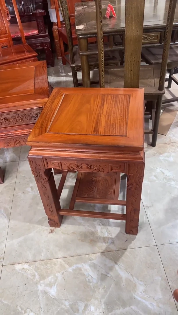 大果紫檀（缅甸花梨）48/48/63角几