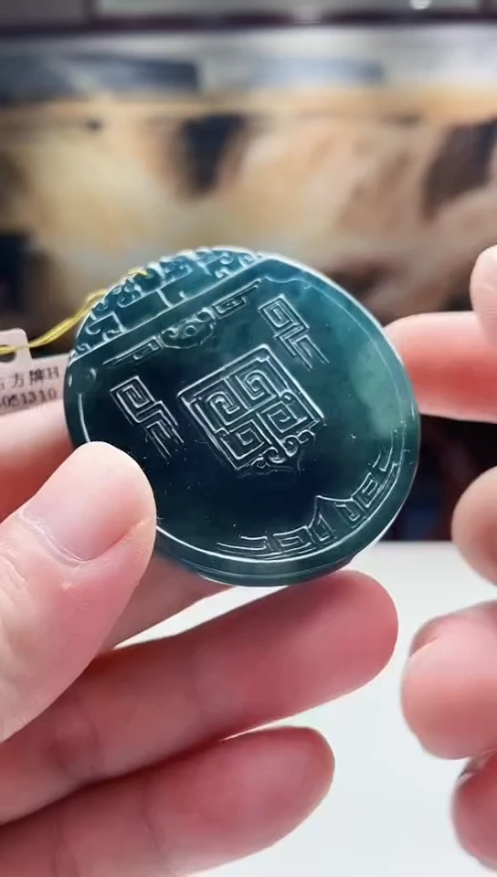 翡翠未镶嵌吊坠(不含链)多样性发其一58