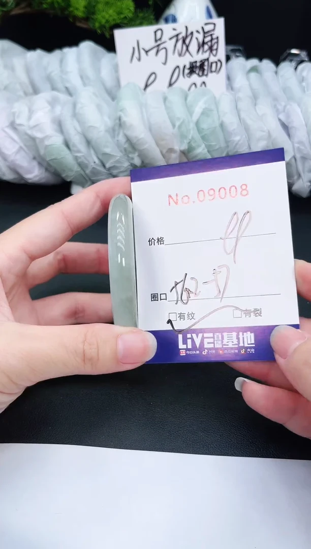 未镶嵌手镯翡翠9008