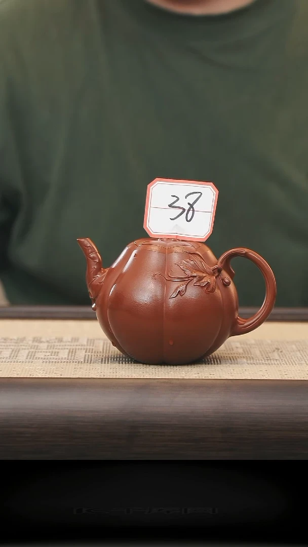 茶壶紫砂38号全手工紫砂壶