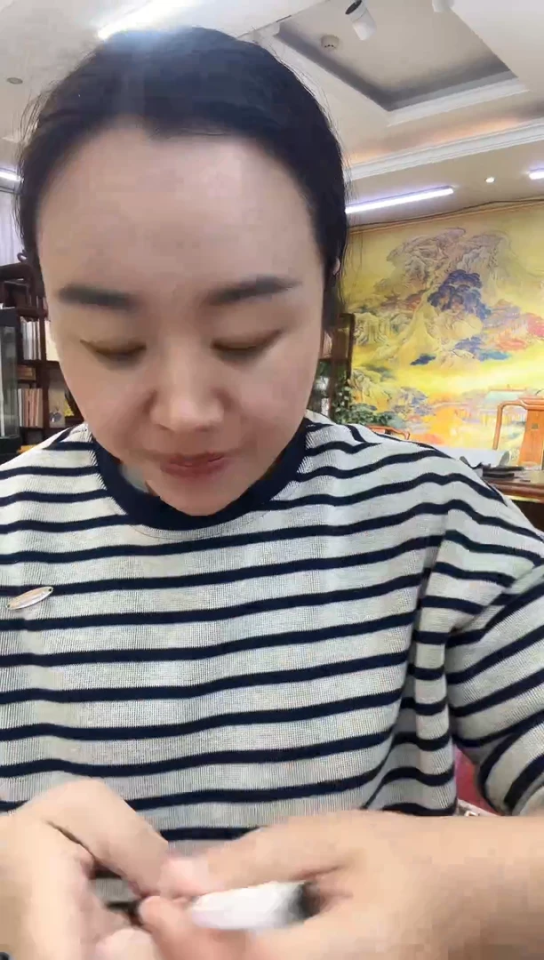 国画开****茂《长卷鸡》纯手绘带证书带礼盒
