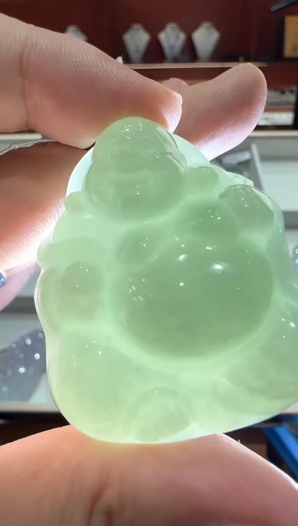 翡翠挂件未镶嵌A货翡翠多样性孤品