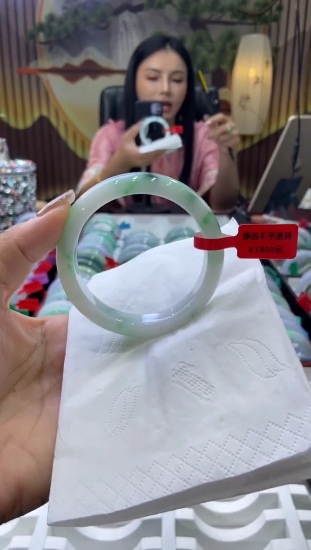 未镶嵌手镯翡翠00006313