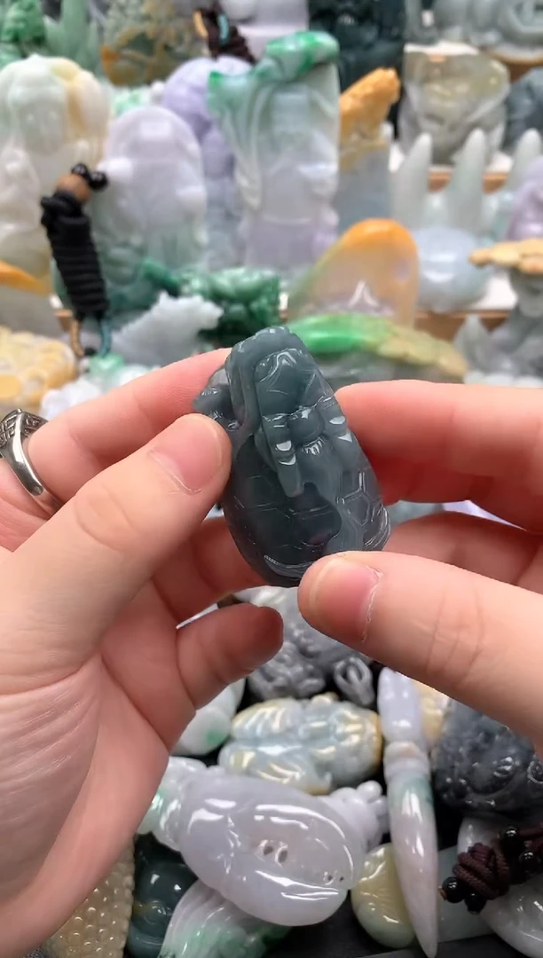 吊坠(不含链)未镶嵌翡翠1