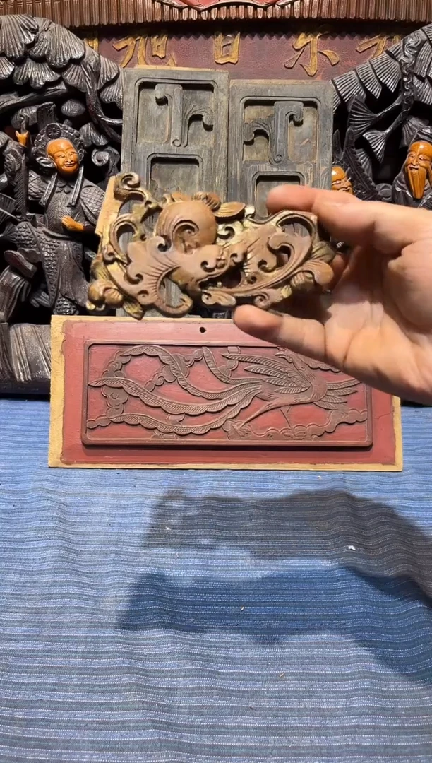 香榧木老木雕老物件