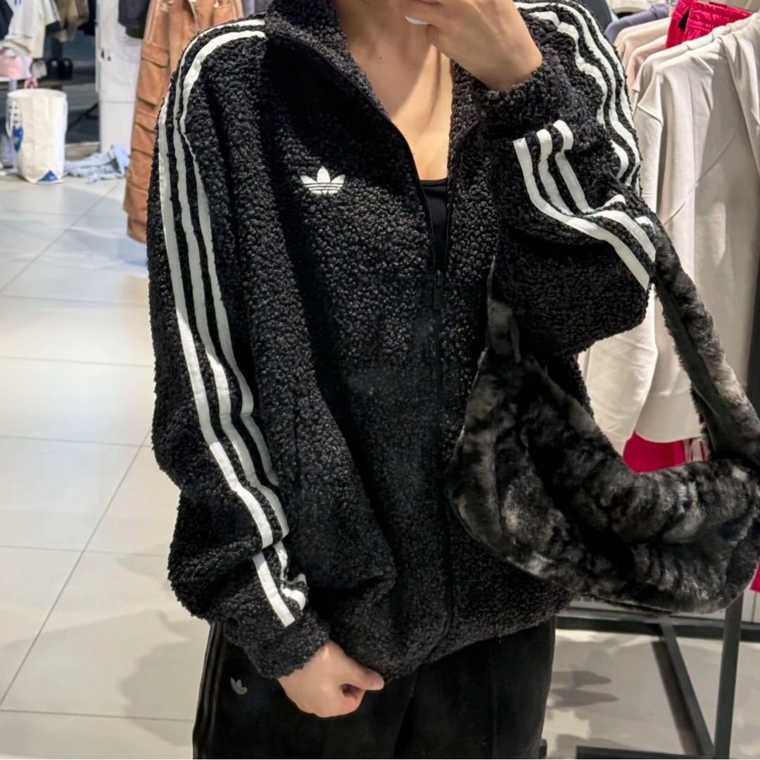 adidas/阿迪达斯三叶草男子运动休闲保暖夹克外套-KS5275