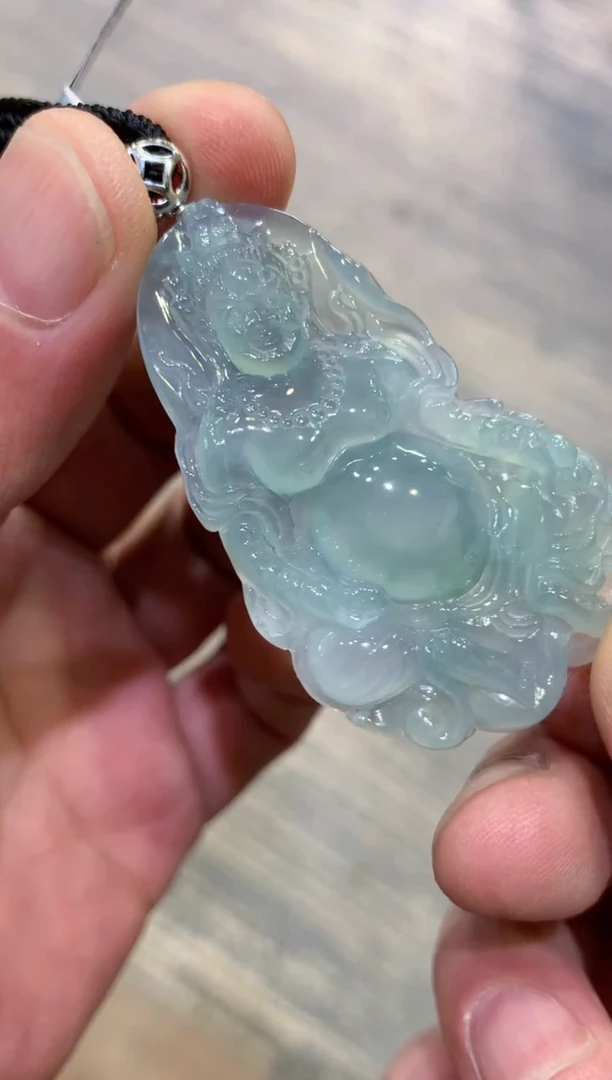 颈饰未镶嵌翡翠天然A货翡翠