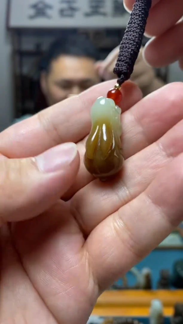 和田玉未镶嵌挂件9