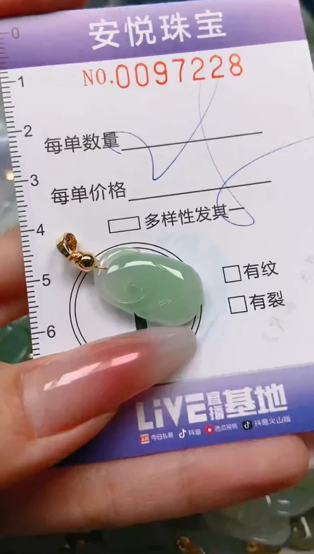 【闪购商品】翡翠颈饰未镶嵌闪购0097228