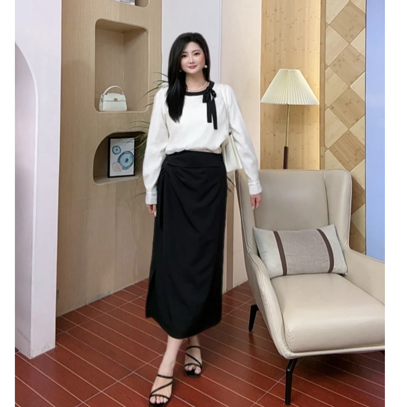 【大码定制】IEF/爱依服2025年秋季新款上下套裙