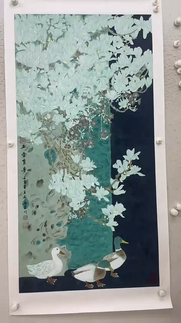 油画国画 宣纸 约70-140厘米-4