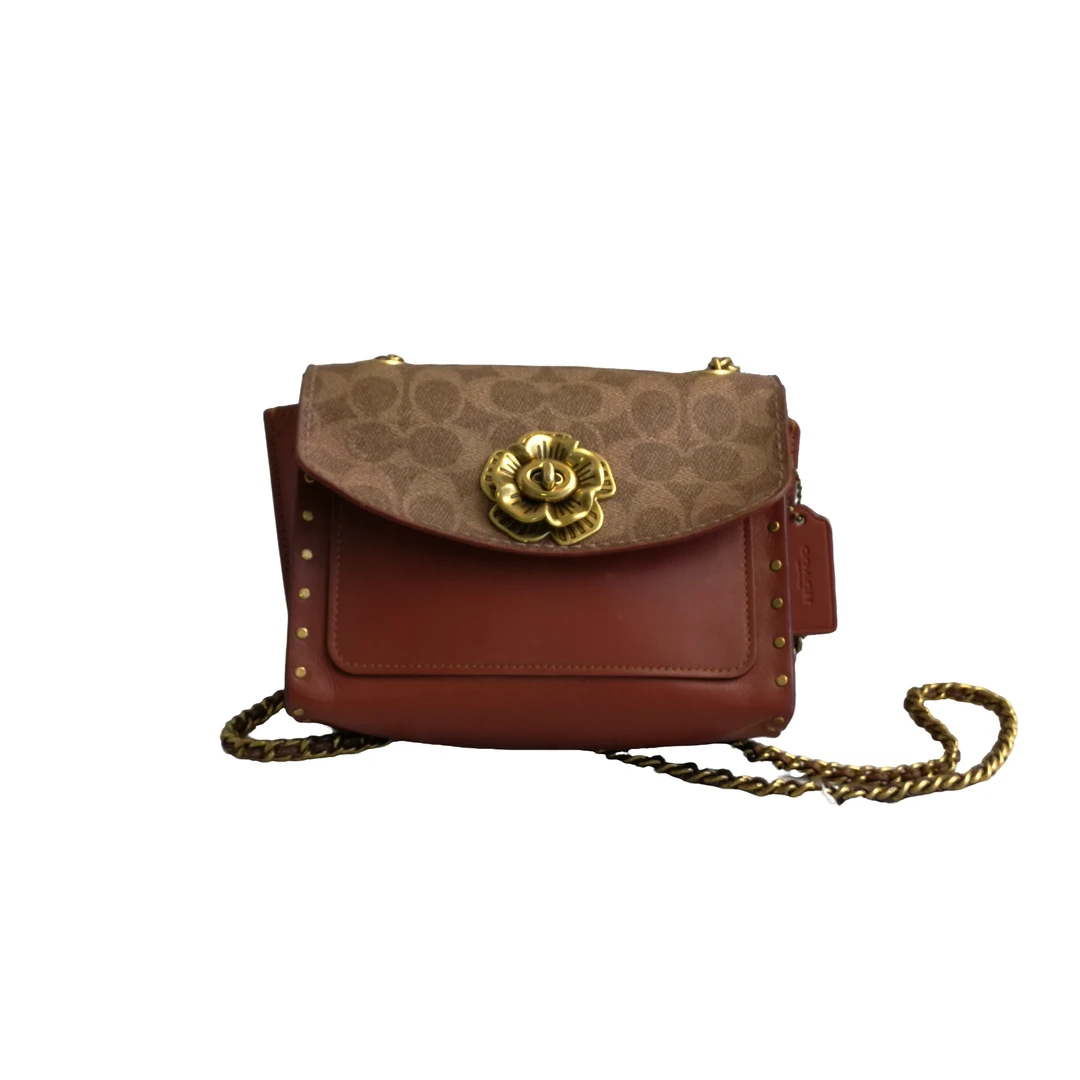 95新 COACH/蔻驰 Coach 山茶花包 031915