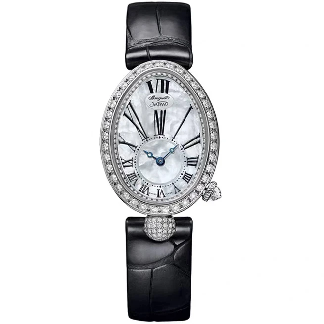 99新 BREGUET/宝玑 那不勒斯王后8928BB 机械33*24白金21年全套