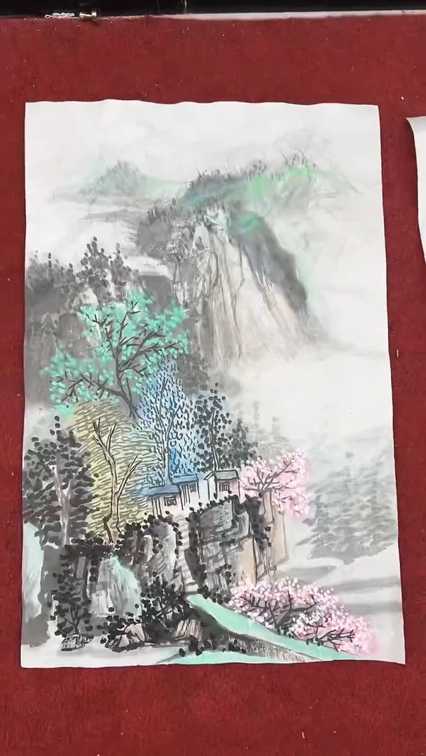 国画卢少波/国画/山水