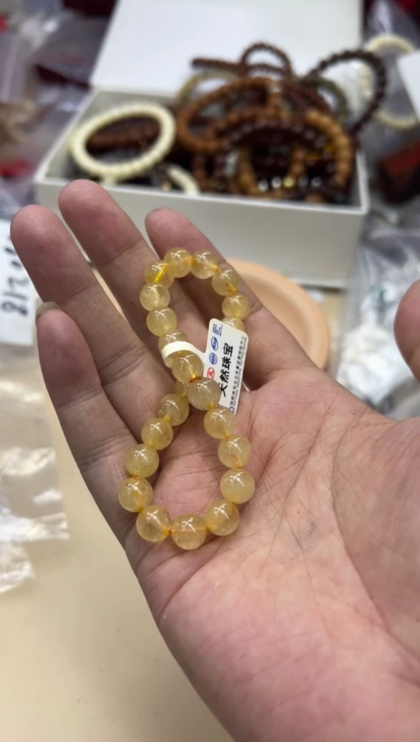发晶手链未镶嵌一****-081642 发晶单圈