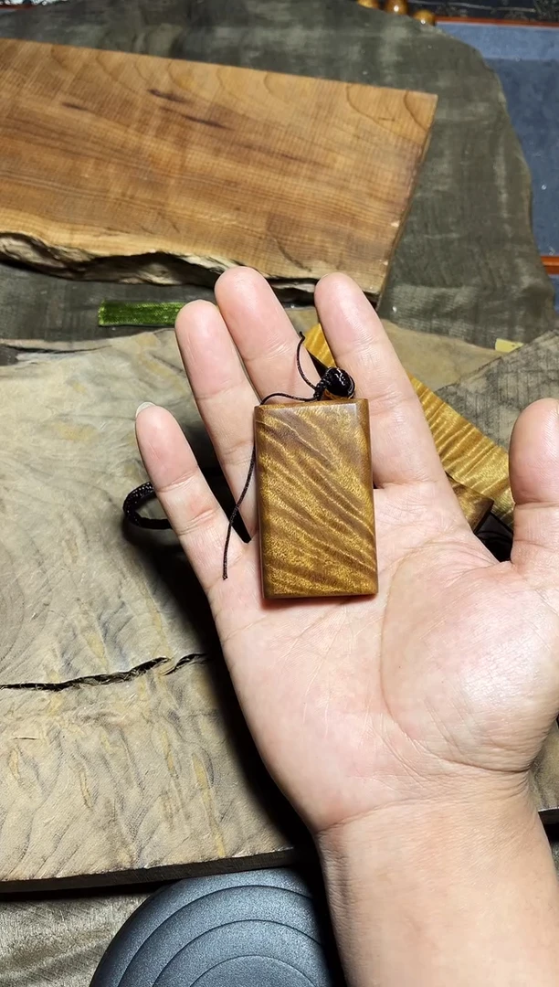 金丝楠把件461无事牌68