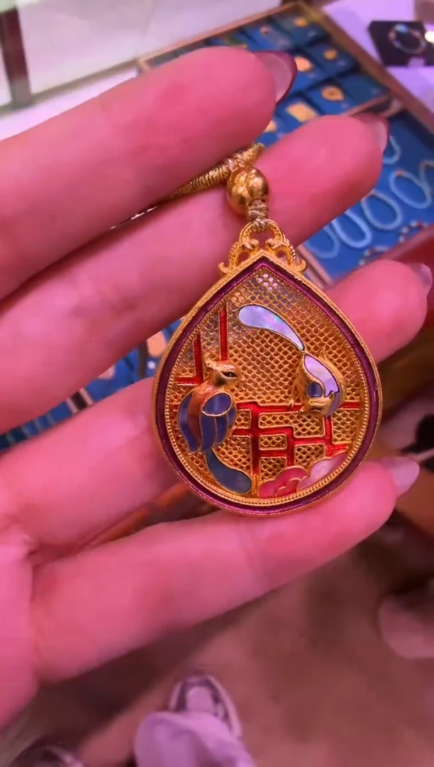 【婧婧精选】999足金吊坠