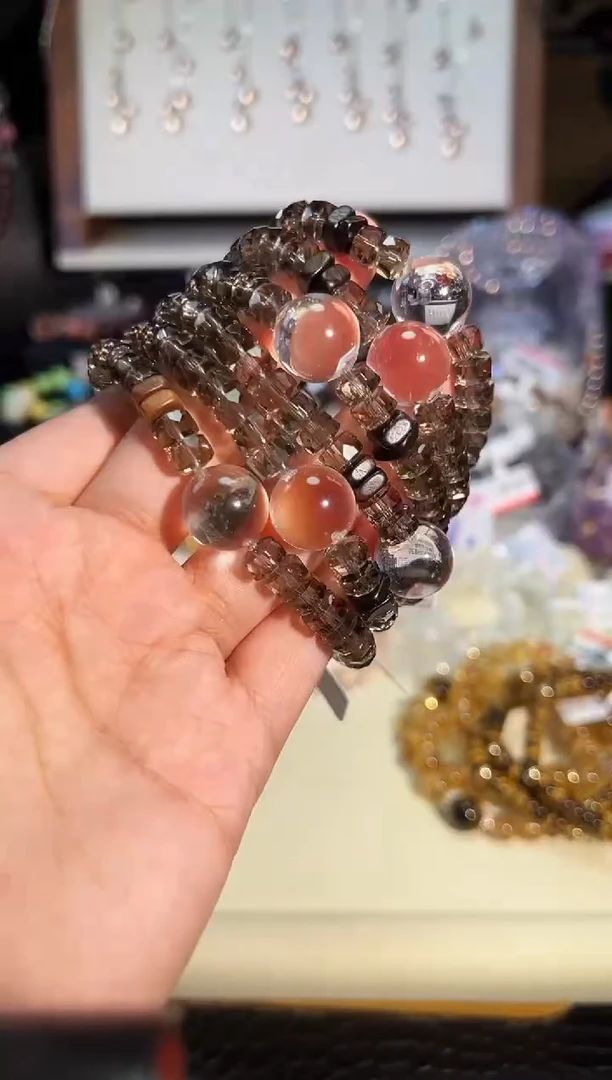 未镶嵌手串水晶p838多样性发货一件