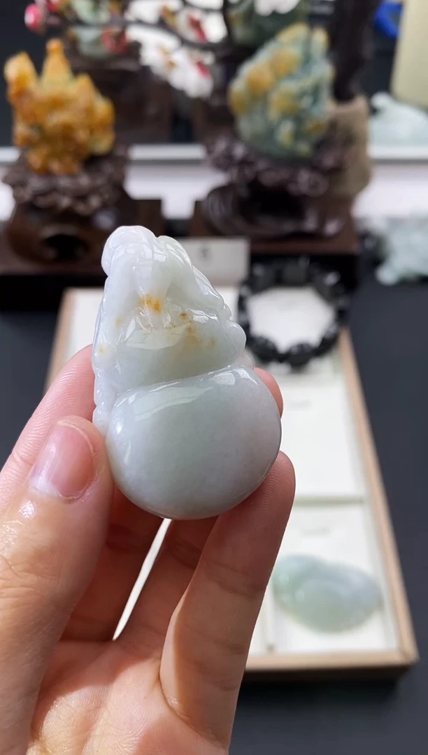 颈饰未镶嵌翡翠天然缅甸A货翡翠