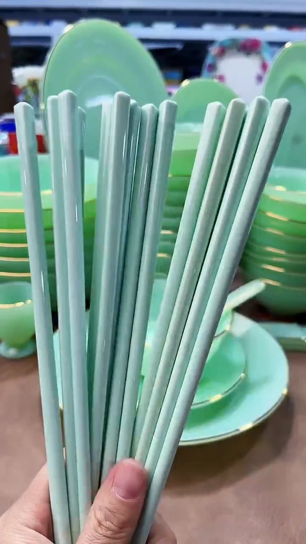 玉瓷筷子10双景德镇餐具