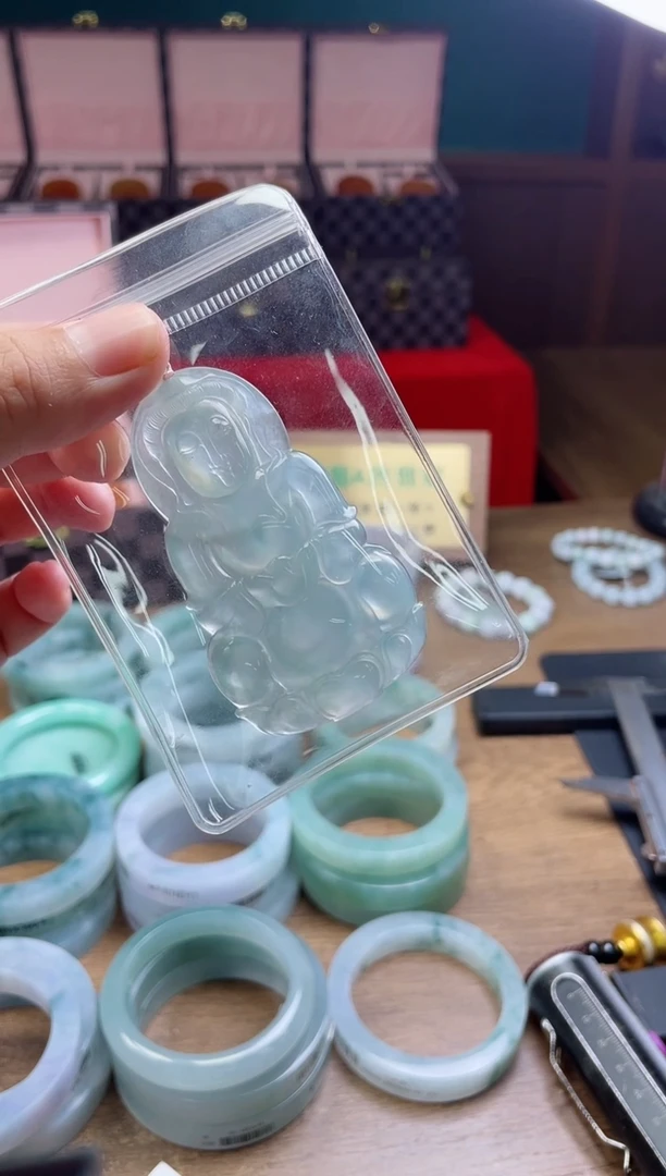 未镶嵌挂件翡翠简****️挂件