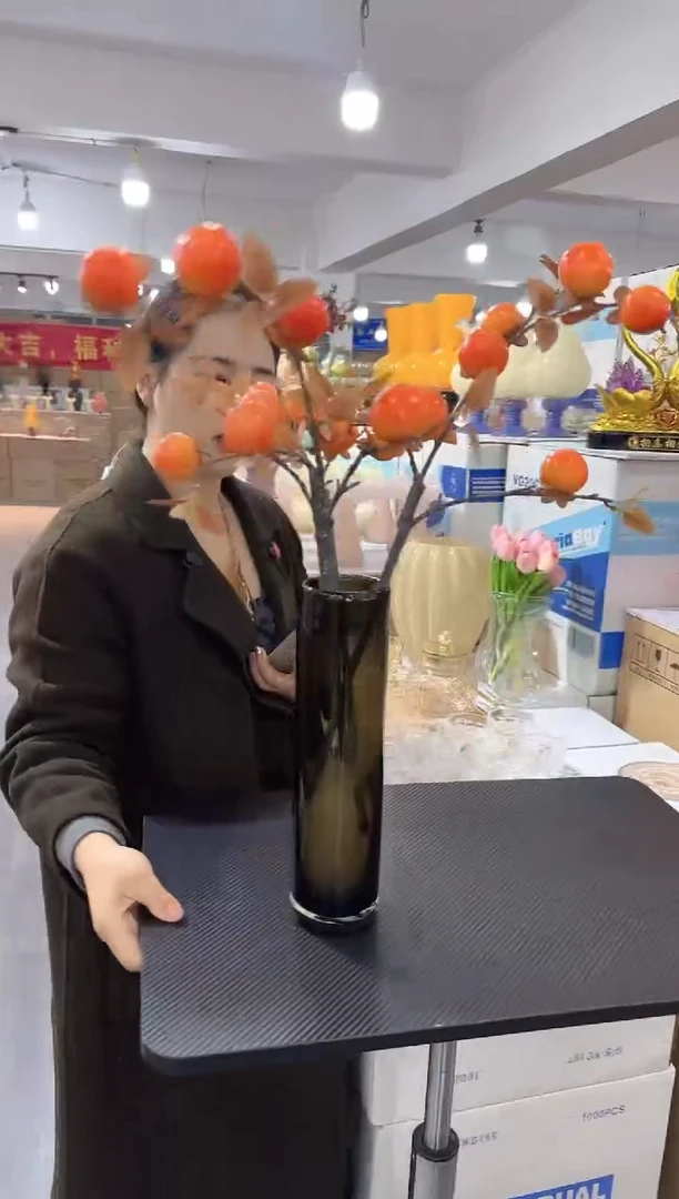 【闪购商品】无铅玻璃玖月花器Q-品25